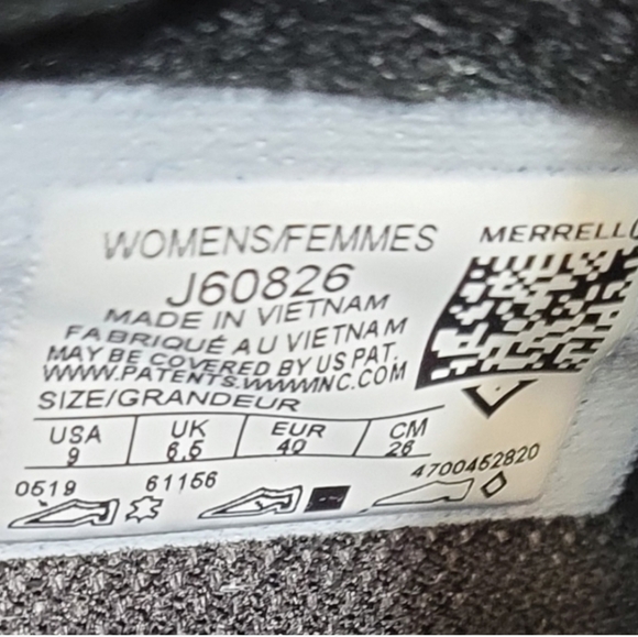 Merrell Women's Jungle Moc Style J60826 Slip on Black Suede Shoe Size 9 - Picture 4 of 6